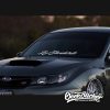 Low standards hellaflush Window Windshield Decal Sticker