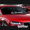Low standards hellaflush Window Windshield Decal Sticker