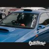 Low standards hellaflush Window Windshield Decal Sticker