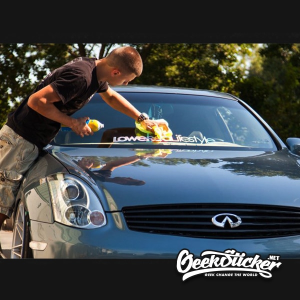 Loweredlifestyle Car Window Windshield Decal Sticker