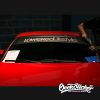 Loweredlifestyle Car Window Windshield Decal Sticker