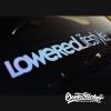 Loweredlifestyle Car Window Windshield Decal Sticker
