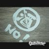 No drinking JDM Style Warning Stickers