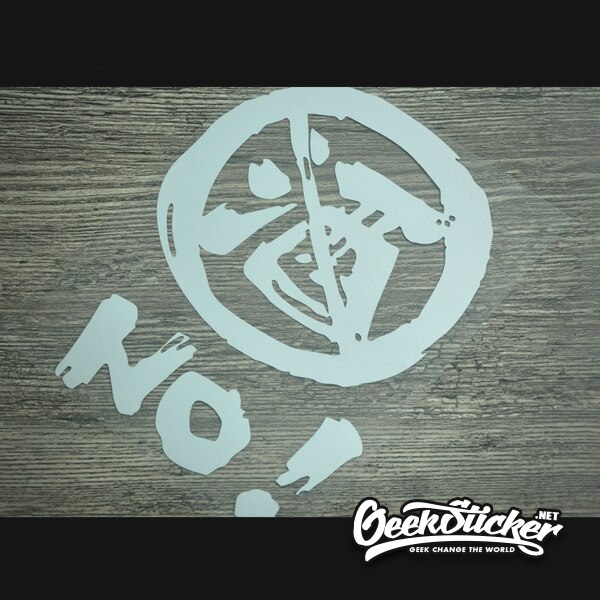 No drinking JDM Style Warning Stickers