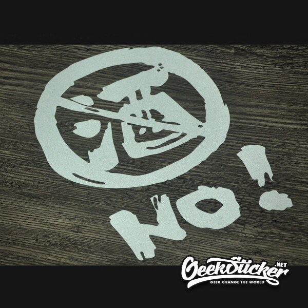 No drinking JDM Style Warning Stickers