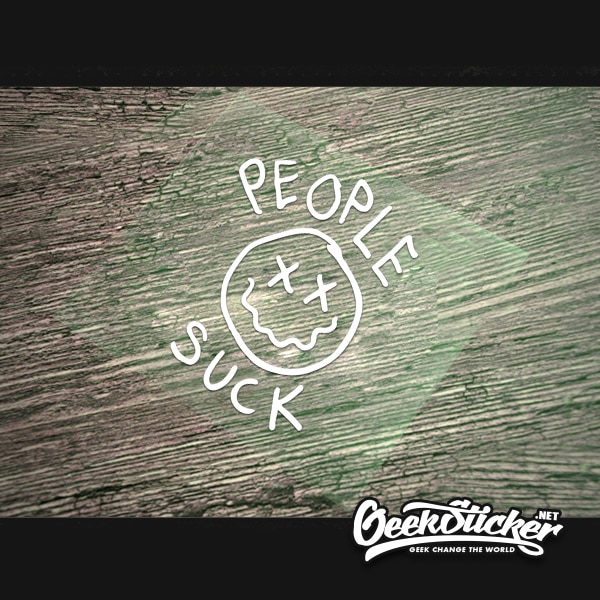 People Suck Bumper Sticker