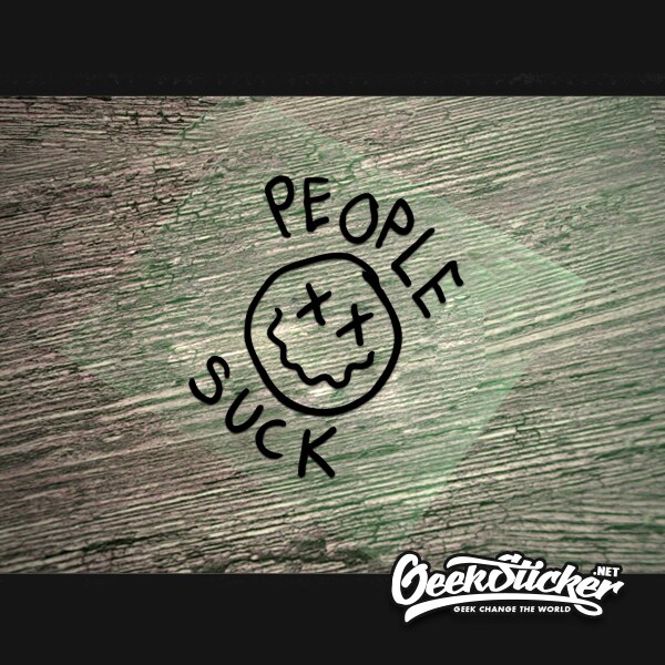 People Suck Bumper Sticker