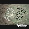 People Suck Bumper Sticker