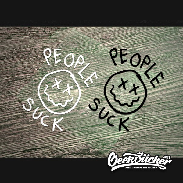 People Suck Bumper Sticker