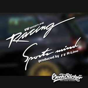 Racing Volkswagen Stickers