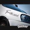 Sports mind Volkswagen Stickers