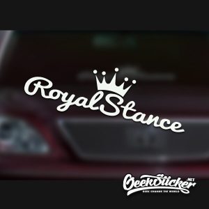RoualStance JDM Windshield Banner Decal Sticker