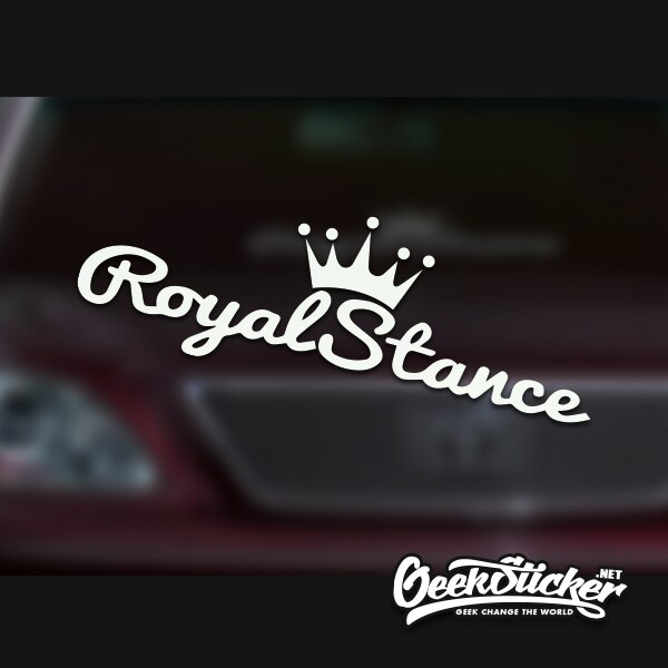 RoualStance JDM Windshield Banner Decal Sticker