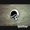 Skull Knight Decal Motorcycle Sticker