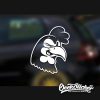 Vintage Cartoon Rooster Sticker Vehicle Decals