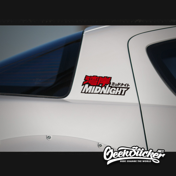 Wangan Midnight JDM Vehicle Decals Sticker