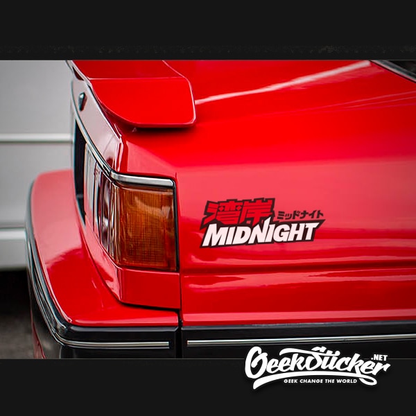 Wangan Midnight JDM Vehicle Decals Sticker