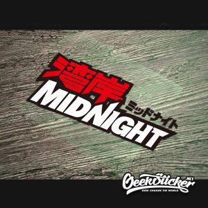 Wangan Midnight JDM Vehicle Decals Sticker