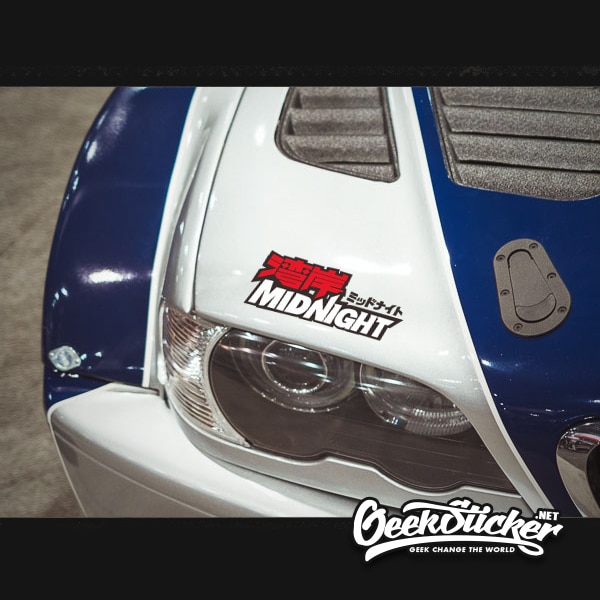 Wangan Midnight JDM Vehicle Decals Sticker