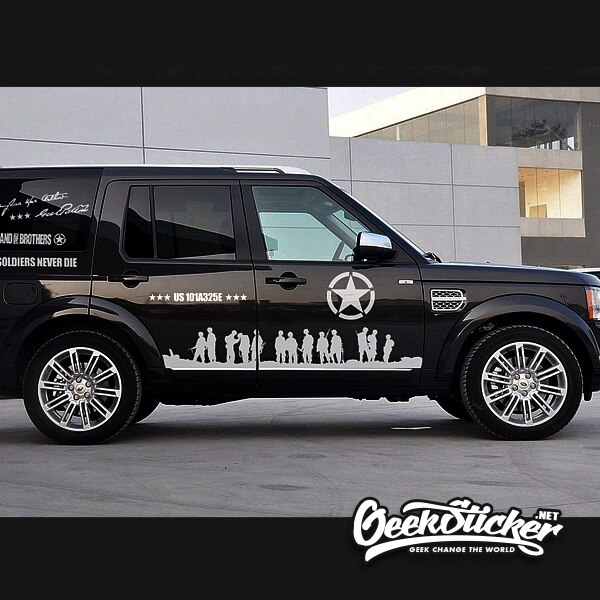 Five-Pointed JEEP Star decal-2