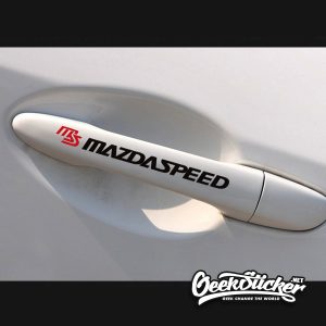 MAZDASPEED Rain Wiper Decal Stickers