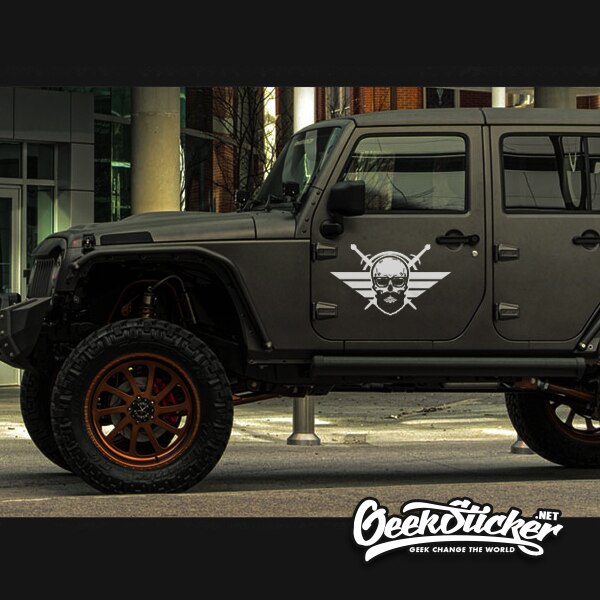 Waterproof Jeep Decal Sticker