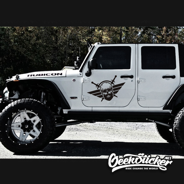 Waterproof Jeep Decal Sticker