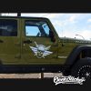 Waterproof Jeep Decal Sticker