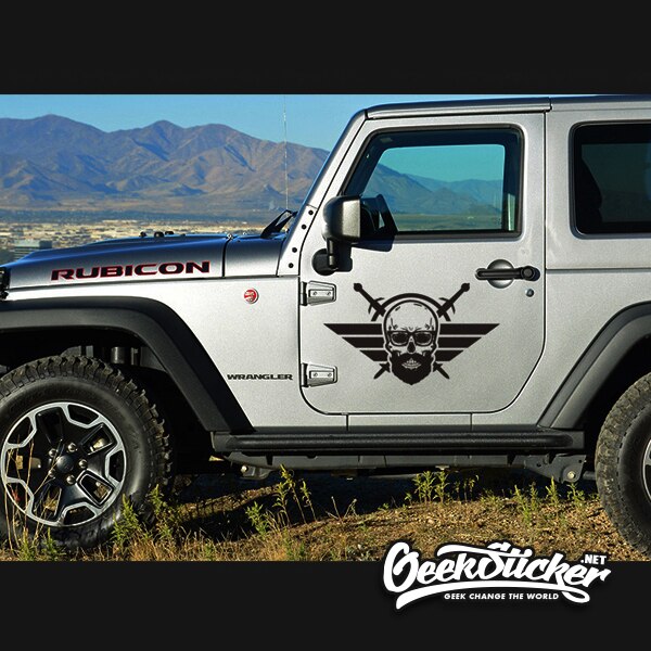 Waterproof Jeep Decal Sticker