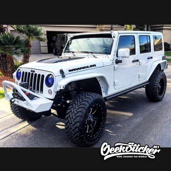 Jeep Wrangler Car Decal Stickers