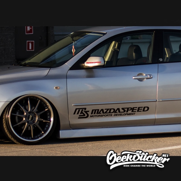 mazdaspeed side door decal sticker