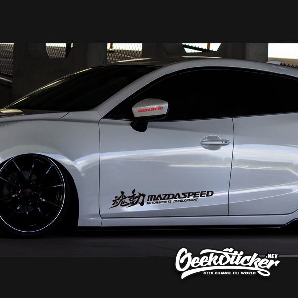 mazdaspeed side door decal sticker