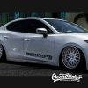 mazdaspeed side door decal sticker