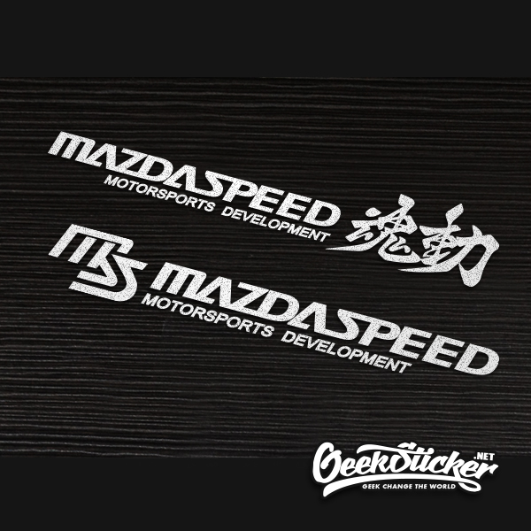 mazdaspeed side door decal sticker
