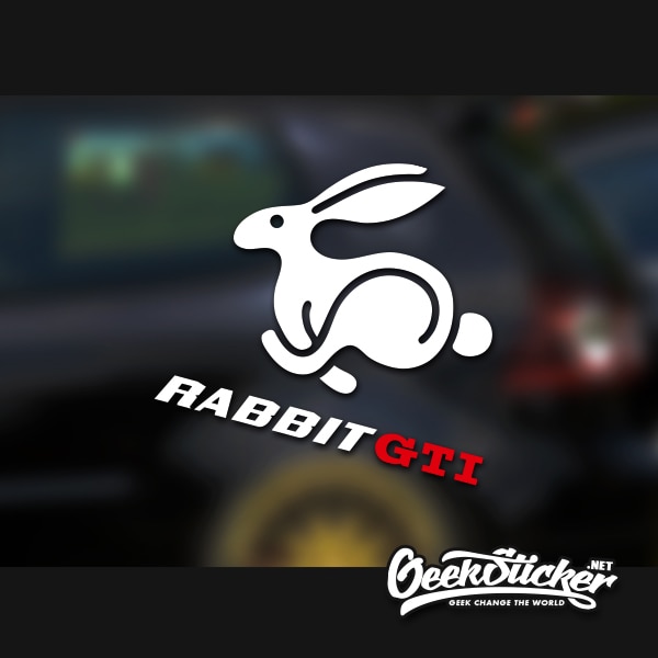 Volkswagen Rabbit Stickers