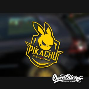 Pikachu Car Decal