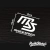 MAZDASPEED Fuel Tank Decal Sticker