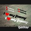 SUZUKI I Love My JIMNY Sticker
