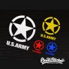 Universal US Army Decal Stickers