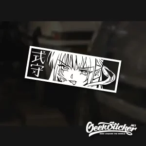 Shikimori JDM Anime Car Sticker