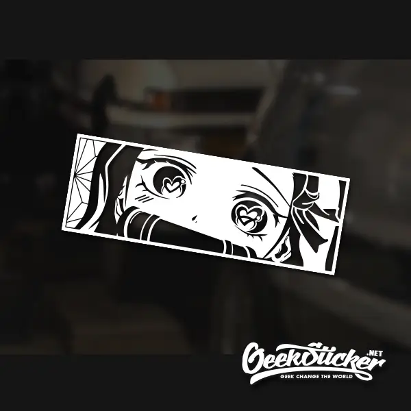 Nezuko Kamado Waifu Anime Car Stickers Decal 1