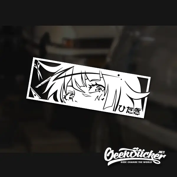 Hitagi JDM Anime Car Stickers Decal 1