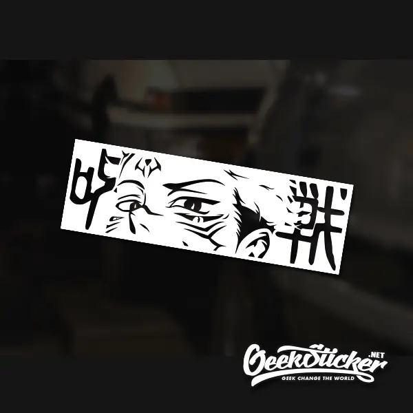 Sukuna JDM Anime Car Stickers Decal 1