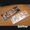 Jibril JDM Anime Car Stickers Decal
