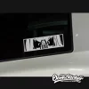 Miku Waifu Anime Car Stickers Decal 3