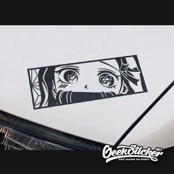 Nezuko Kamado Waifu Anime Car Stickers Decal 3