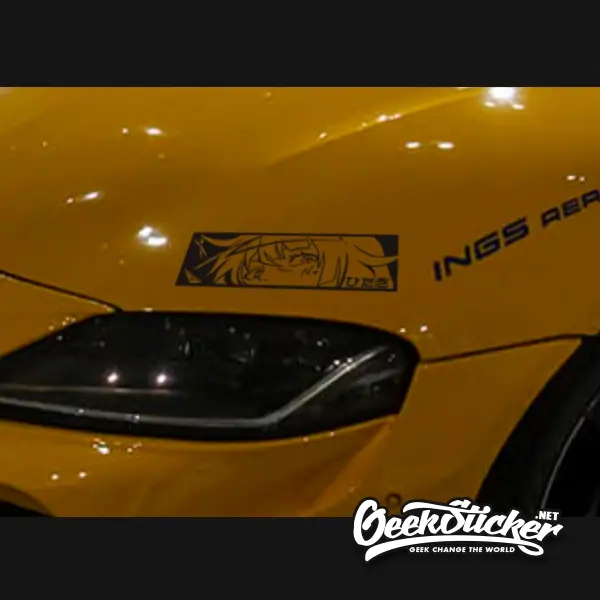 Hitagi JDM Anime Car Stickers Decal 3