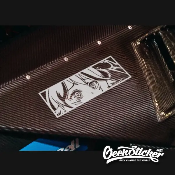 Jibril JDM Anime Car Stickers Decal