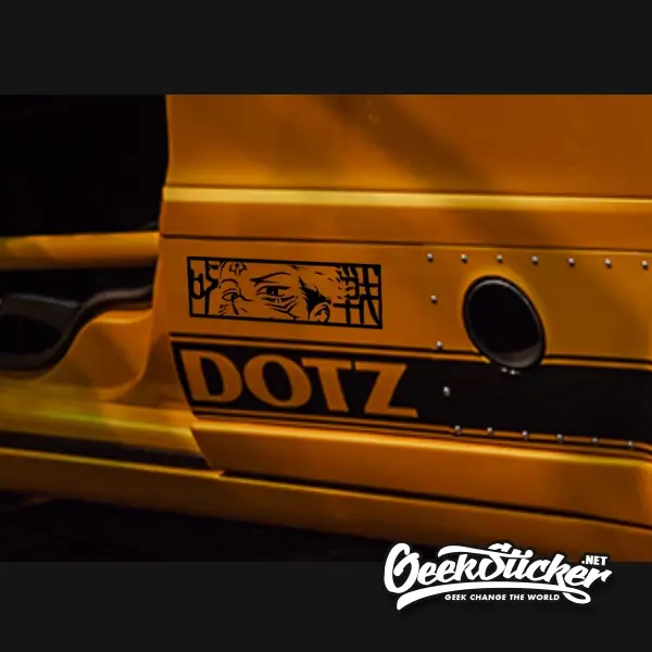 Sukuna JDM Anime Car Stickers Decal 4