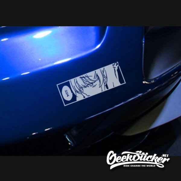 Bunny Girl Waifu Anime Car Stickers Decal